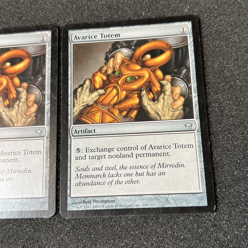 Avarice Totem Magic The Gathering Mtg Artifact Fifth Dawn Card 2 - Image 2 of 4