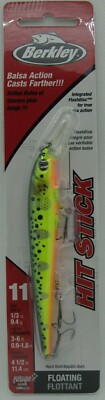 Berkley HIT STICK  11 - 1/3 oz. - 4-1/2'' - Floating - Crazy Steel