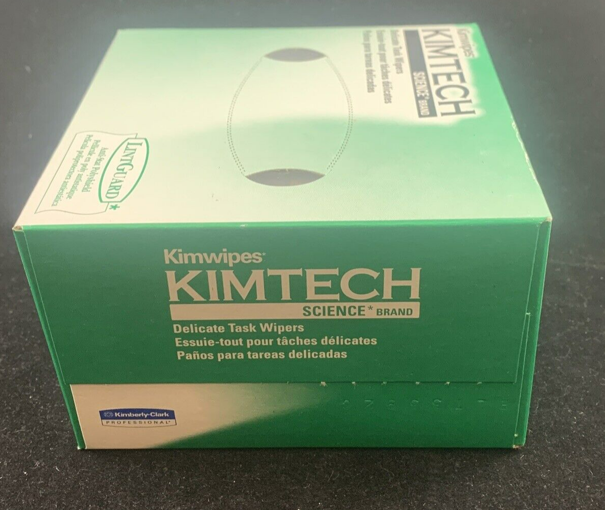 Kimtech* KIMWIPES Delicate Task Wipers 4 2/5 x 8 2/5 280/Box 34155