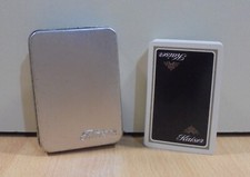 KAISER BEER ADVERTISIGN PLAYING CARDS DECK IN TIN BOX