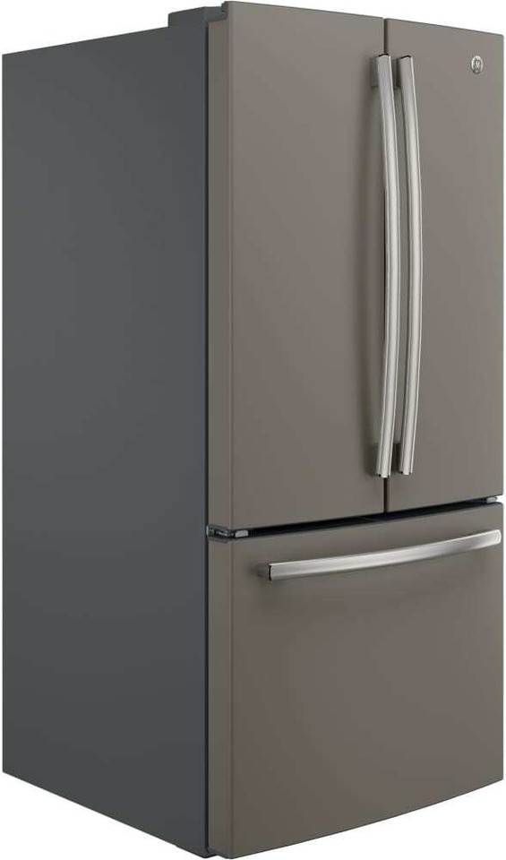 GE 33 inch French Door Refrigerator in Slate BRAND NEW GNE25JMKES eBay