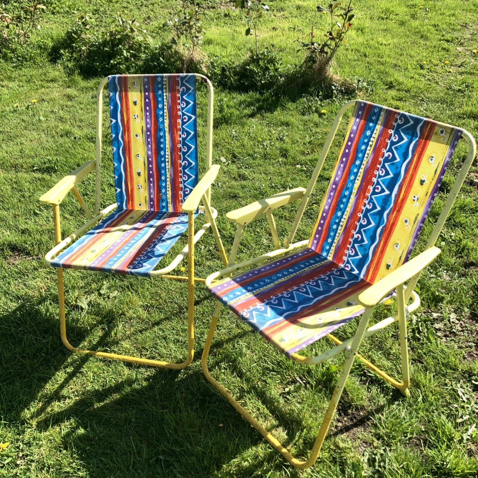 Sedia Sdraio Pieghevole Sdraio Da Camper Coppia Di Sedie A Sdraio