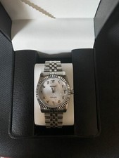 ModSeiko, arabic dial white, nh35, cadran blanc, bracelet 36mm, 