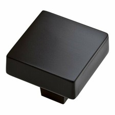 BRAND NEW LIBERTY HARDWARE P34941-FB-C One Size Square Cabinet Knob Flat Black