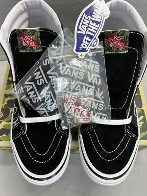 BAPE X VANS SK8-Hi 38 DX Men's SZ 7.5 SOLD OUT DEADSTOCK New!!! | eBay