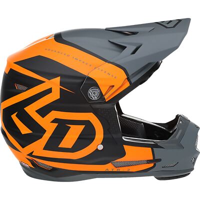 6D Helmets ATR-2Y Helmet - Torque - Neon Orange - XL 11-6513