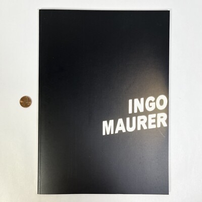 RARE Ingo Maurer PASSION FOR LIGHT 2-Volume 2001 lamps lighting