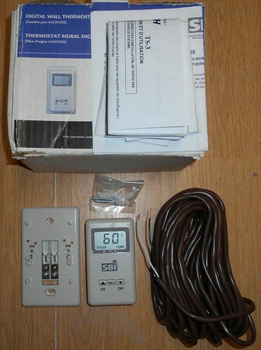 Thermostat digital Skytech SBI TS-3 neuf pour une maison chaleureuse en hiver