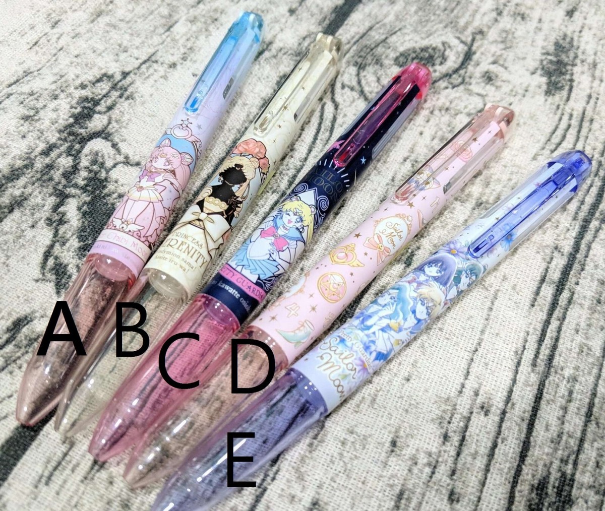 4in1 Sailor Moon Coleto Pens PILOT Rare Guardian Serenity Princess