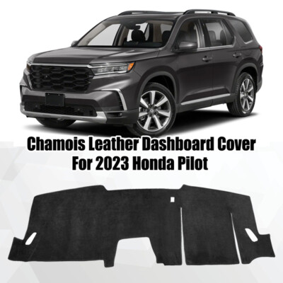 AMEYZPA For 2023 Honda Pilot Thickened Non-Slip Premium Suede Dash Cover Mat