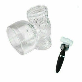 Clear TPE Male Humming Bird Attachment Fit Hitachi Magic Wand Massager Accessory