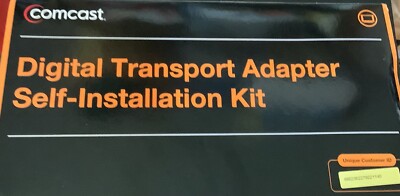 COMCAST XFINITY DC50XU DIGITAL TRANSPORT ADAPTOR SELF-INSTALLATION KIT. HT-49