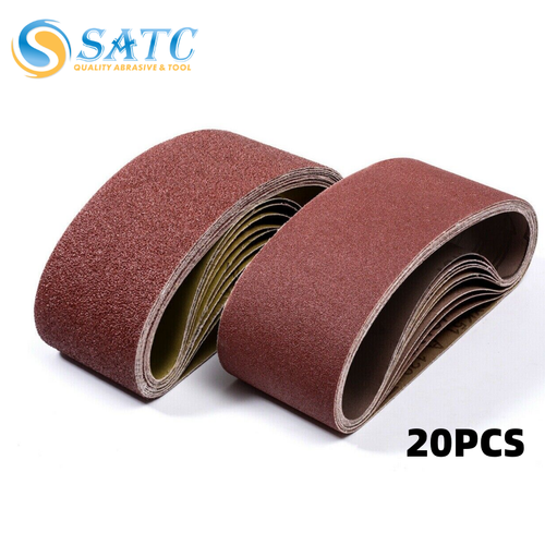 Lot De 27 Courroies Abrasives 3x18 Pouces - Grains 40 à 400 - Pour Ponceuse à Bande - Neuf