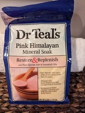 Dr. Teal's Pink Himalayan Epsom Salt Mineral Soak