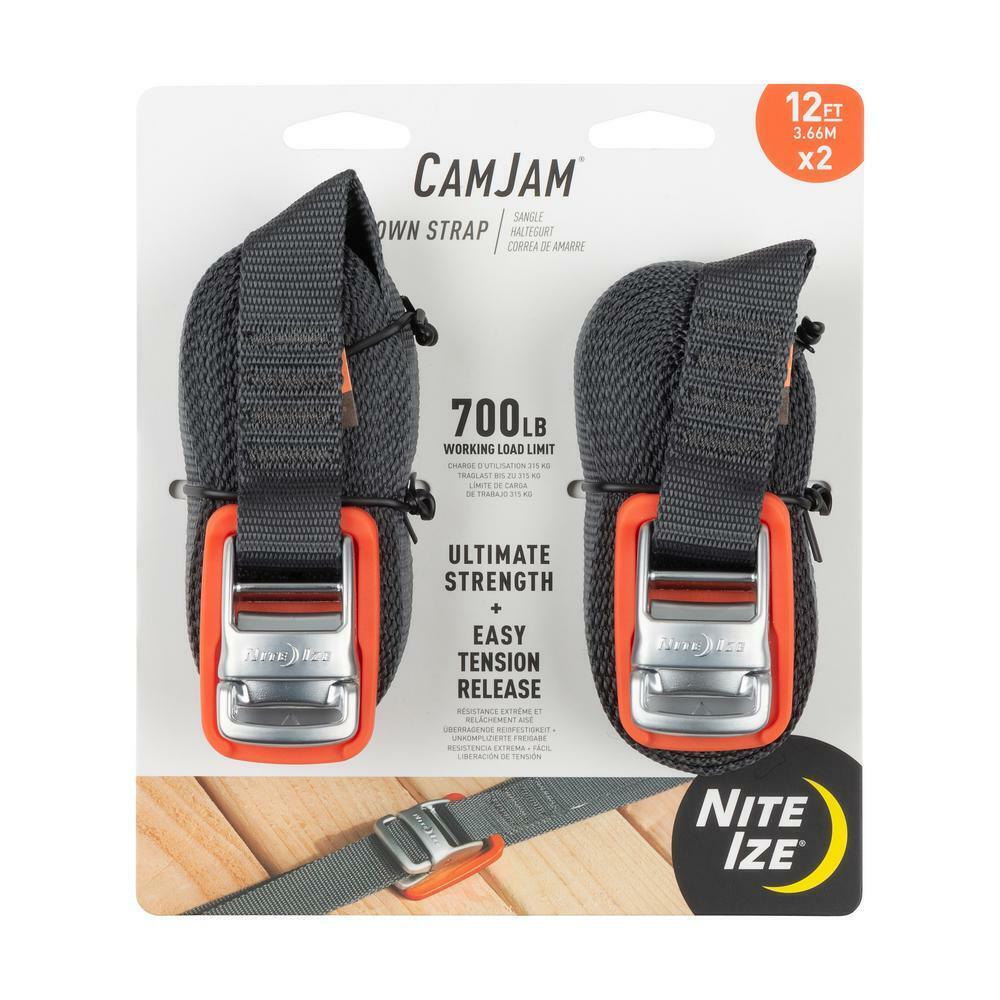 Nite Ize CamJam 12 Today's only Ft. Today's only Strap 2-Pack Tie Down