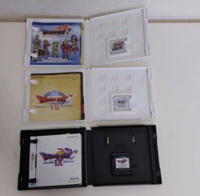 Dragon Quest DS 4 5 6 9 & 3DS 7 8 11 Set Nintendo Japanese NDS Ⅳ