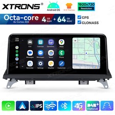 10.25" Android 14 Car GPS SatNav Stereo 8Core 4+64G 4G For BMW X5 E70 X6 E71 CCC