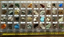 Minerali vari collezione 40 pezzi lotto stock  Collezionismo-Cristalloterapia