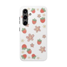 Strawberry Kawaii Phone Case, Protective Cellphone Shell, Cool Anime Aesthetic