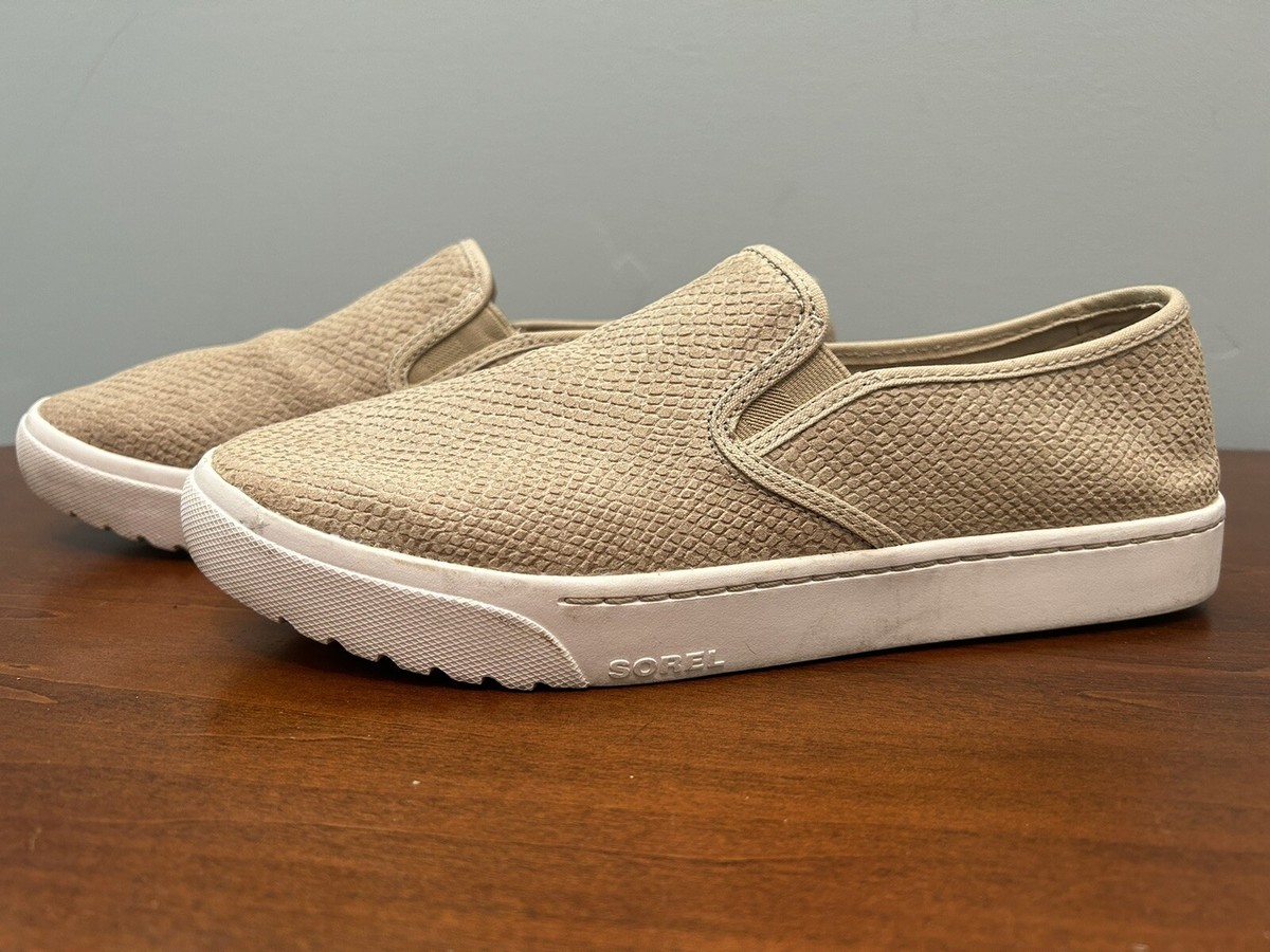 Sorel Woman’s Tan Slip-On Shoes Sorel Ella Suede Slip-On Shoes Tan Women main image 2
