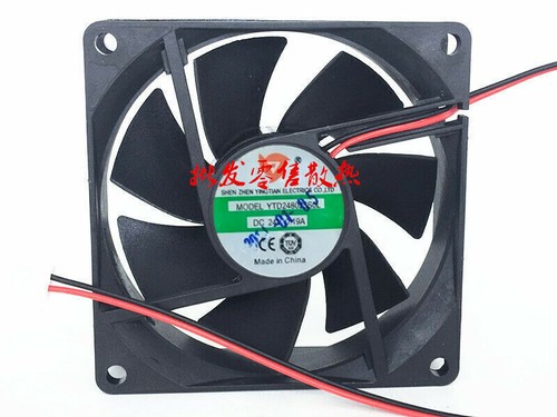 1pcs Cooling fan For Yingtian YTD248025S0L 8025 8CM 24V 0.19A Free shipping