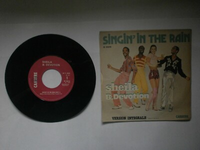 249 45 GIRI SHEILA B.DEVOTION - SINGIN'IN THE RAIN 1977 IS 20216 NEAR MINT CVCC