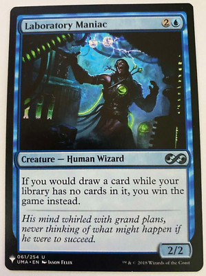 Laboratory Maniac [UMA ]  - Near Mint 61 The List Reprints ( LIST )