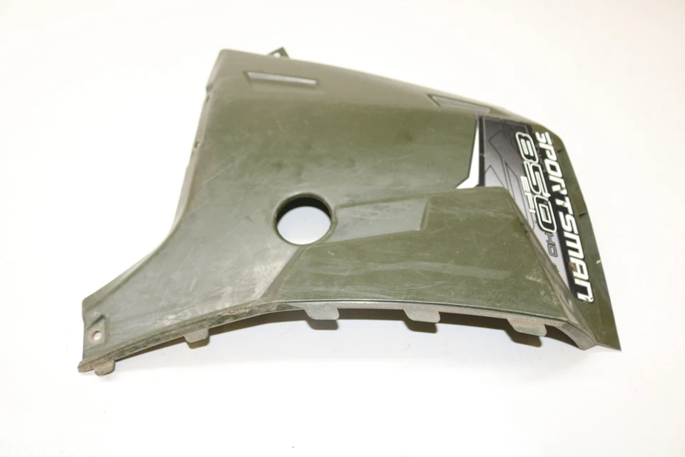 Polaris Sportsman 850 Xp 2012 4x4 lado derecho panel del motor cubierta cubierta cubierta verde Foto 2 de 4