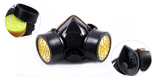 Anti-Dust Paint Mask Respirator Half Spray Gas Safety Chemical Carbon High Grade - Bild 3 von 12