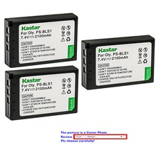 Kastar Replacement Battery Pack for Olympus BLS-1 PS-BLS1  Olympus E-620 Camera