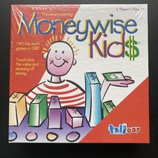 New Sealed Moneywise Kids Board Game Math Skills Budget Money Talicor Made USA