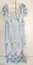 Stella Morgan Blue Lace Dress - Size 14