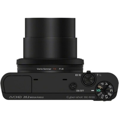 Sony RX100 20.2 MP 3.6 x Compact Digital Camera w/Charger & Card