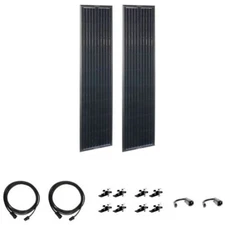 Zamp ZSK1009 Zamp Solar OBSIDIAN 180 WATT 9.4 Amps SOLAR PANEL KIT 2X90