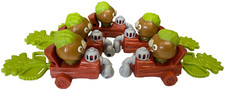 Lot of 5 2023 McDONALD'S Clod on the Log Trike HAPPY MEAL TOYS 3