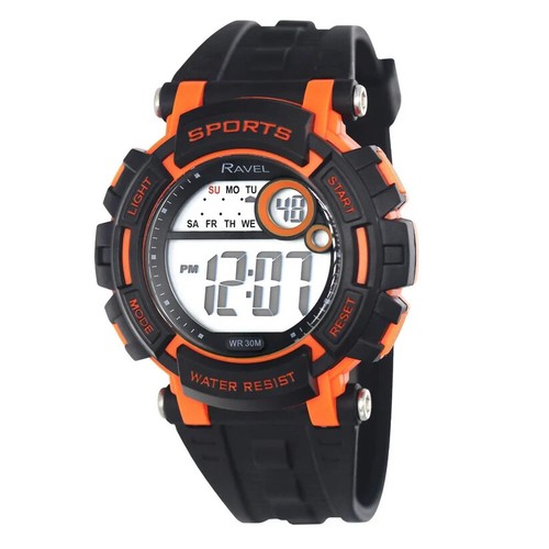 Ravel Mens Boys Digital Sports Watches - Mutiple Colours & Designs - Picture 6 of 9