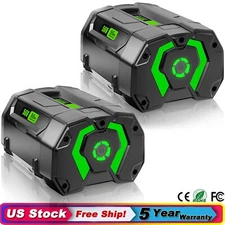 2 Pack For EGO BA5600T Power+ 56V 9.6Ah Lithium-Ion BA4200 BA2800T 56V Battery