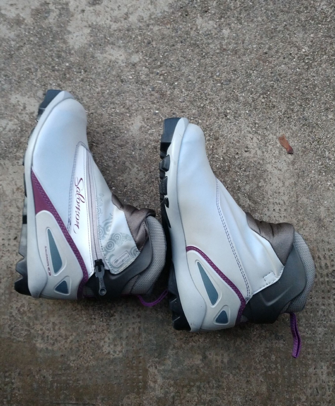 Scarponi da sci di fondo Salomon taglia 37 23 cm SNS Pilot scarpe da sci di fondo