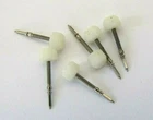 Valjoux 7734, 6 pieces chronograph part winding stem thread 120. NOS swiss made