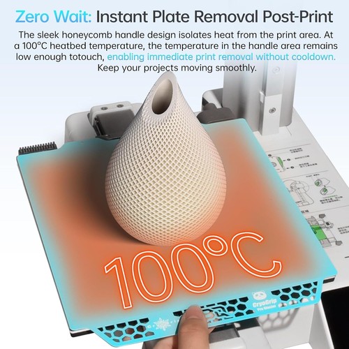 CryoGrip Pro Glacier 184x184mm Panda Build Plate for Bambu-Lab A1 Mini 3D - 第 12/16 張圖片