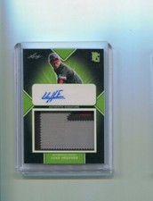 2020 Leaf Perfect Game All-American Patch Emerald Luke Heefner Auto Patch 3/16