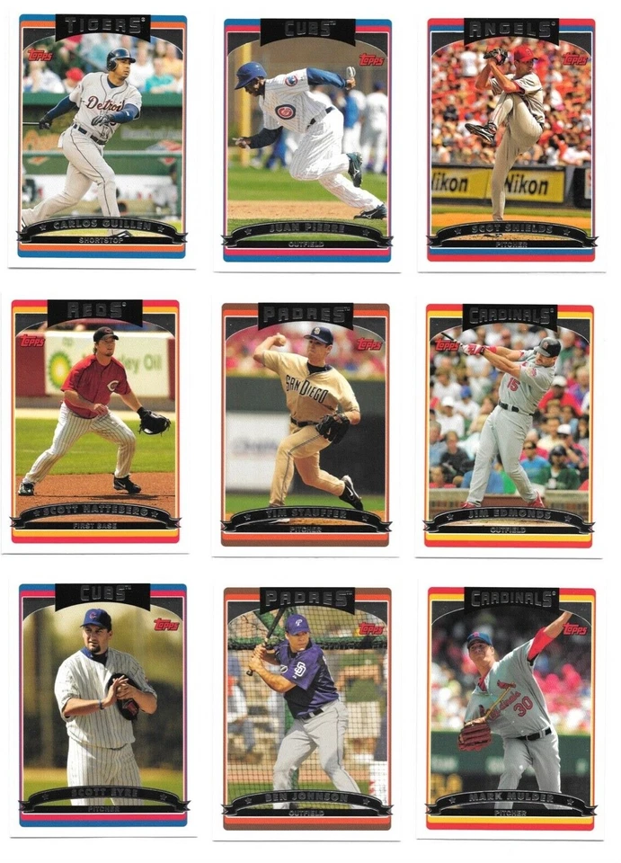 2006 Topps Baseball Trading Cards / You Choose #s 501 - 660 + Inserts / mb5 - Image 4 of 4