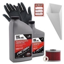 Factory Racing Parts 10W40 1.5 QT Oil Change Kit For Suzuki DR-Z110 2003-2005 58.64 per gallon