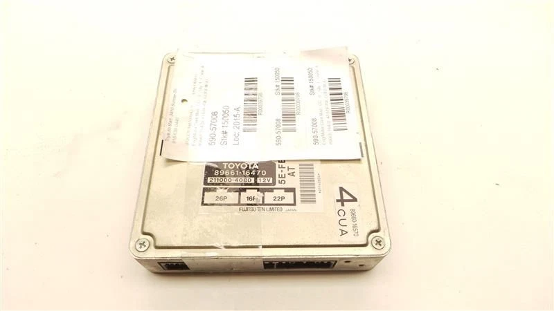 96 TOYOTA PASEO ENGINE ELECTRONIC CONTROL MODULE ECM ASSEMBLY  - Image 2 of 4