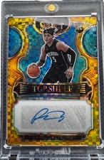 2022-23 Panini Select Gold Prizm Paolo Banchero Top Shelf RC AUTO 04/10