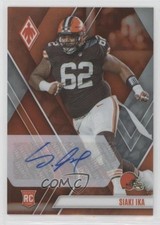 2023 Panini Phoenix Rookies Orange Auto 12/50 Siaki Ika #191 Auto 0v0