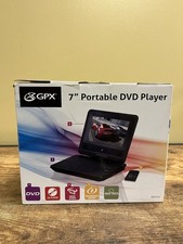 GPX 7  Portable DVD Player - PD751S /Rechargeable Battery