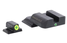 AmeriGlo S&W M&P Shield i-Dot Night Sight Set-LumiGreen Front-SW-345