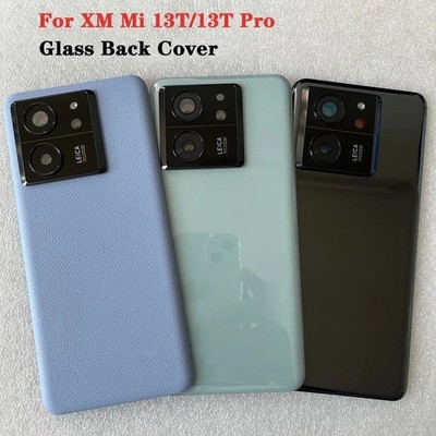 A+++ Back Battery Cover Glass Door Rear Housing Cover For Xiaomi Mi 13T Pro