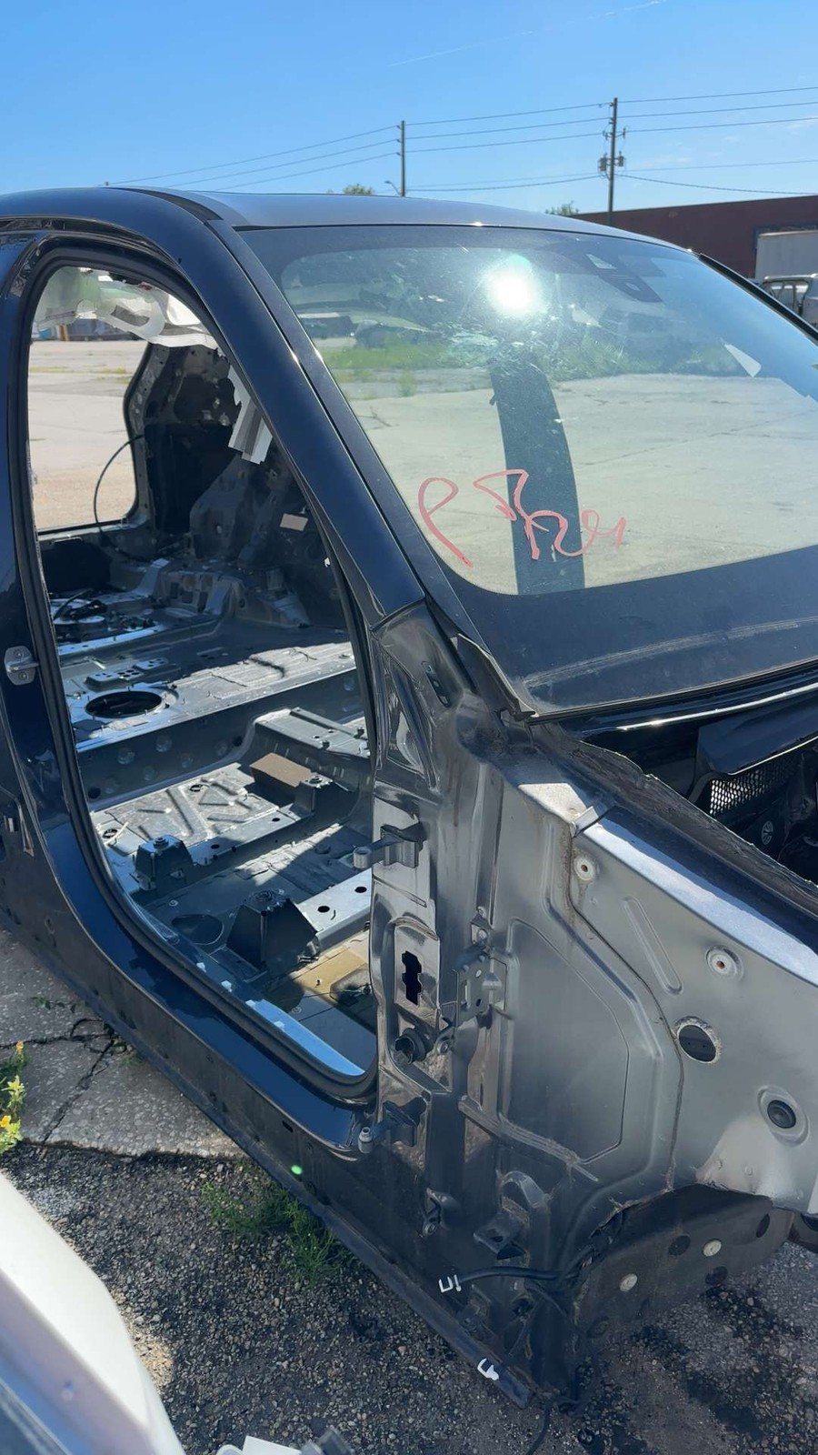 2019-2023 Bmw X5 Right A-pillar Body Arktikgrau C27 Oem 41007955060